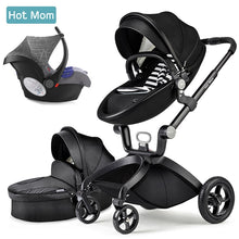 Load image into Gallery viewer, Baby Stroller 3 in 1,Hot Mom travel system High Land-scape stroller with bassinet in 2019 Folding Carriage for Newborns baby,F22