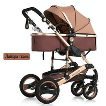 Load image into Gallery viewer, 2020 new baby trolley high landscape 3 to 1 baby stroller double faced children free shipping in four seasons in Russia