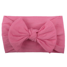 Load image into Gallery viewer, Newborn Baby Headband Headwear Turban Knotted bow Baby Hair Accessories Hair Bands for Baby Girls Toddler Elastic Head Bandages