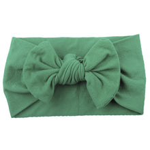 Load image into Gallery viewer, Newborn Baby Headband Headwear Turban Knotted bow Baby Hair Accessories Hair Bands for Baby Girls Toddler Elastic Head Bandages